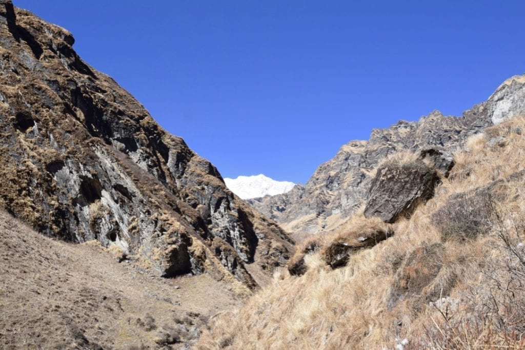 More views from the Macchapuchare Base Camp. These will be covered in snow during winter