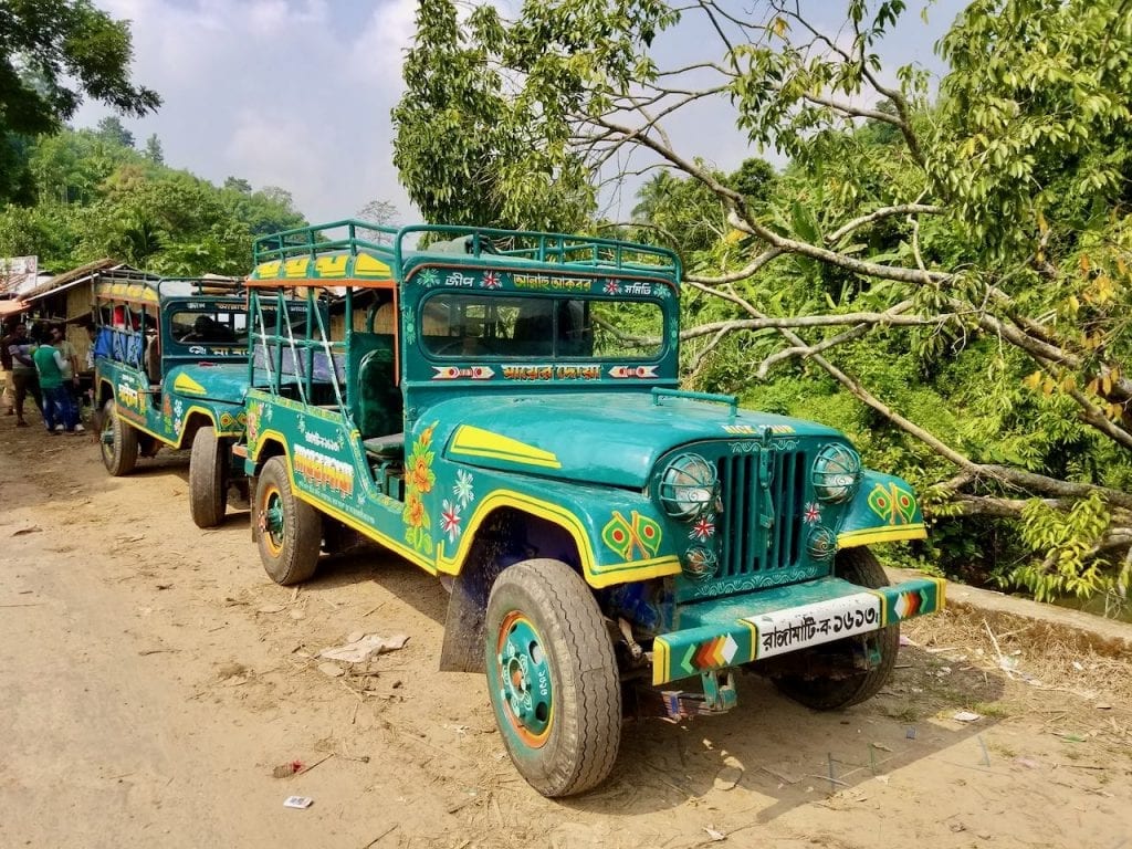 This Chander Gari will take you to Sajek Valley