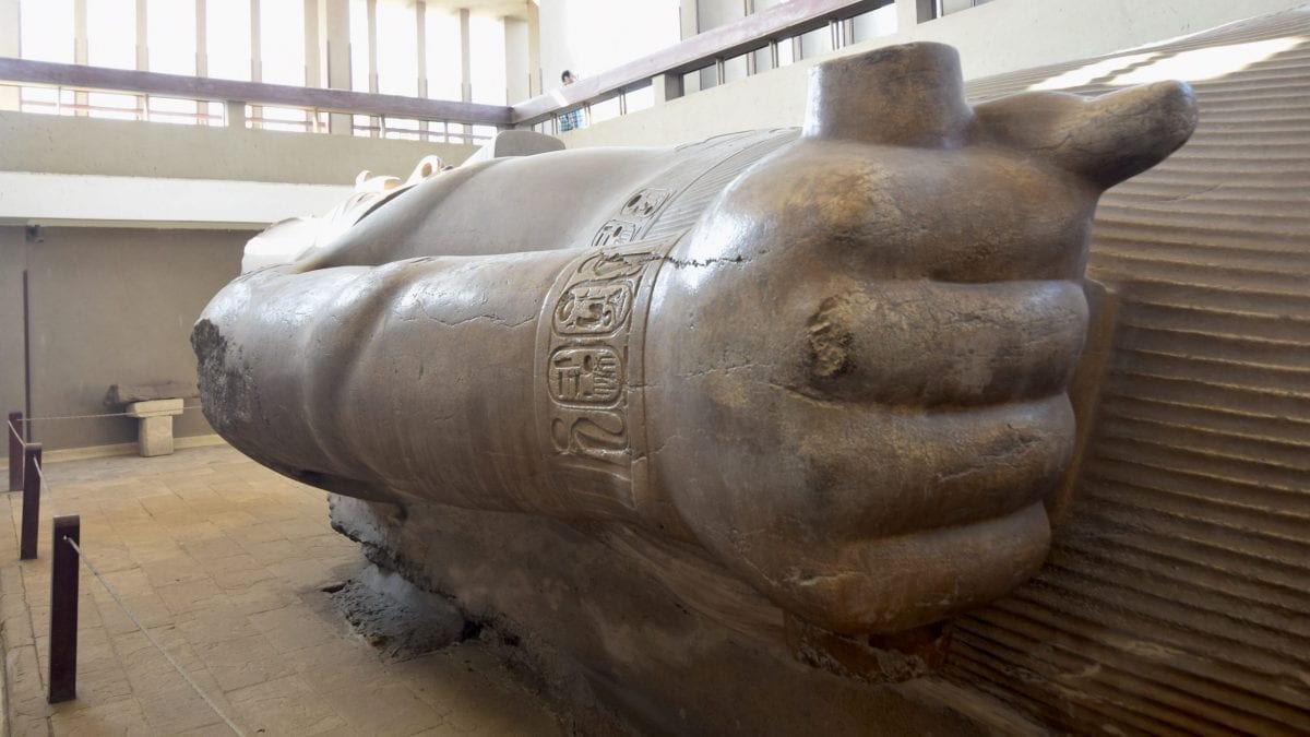 Ramses II Memphis Hand