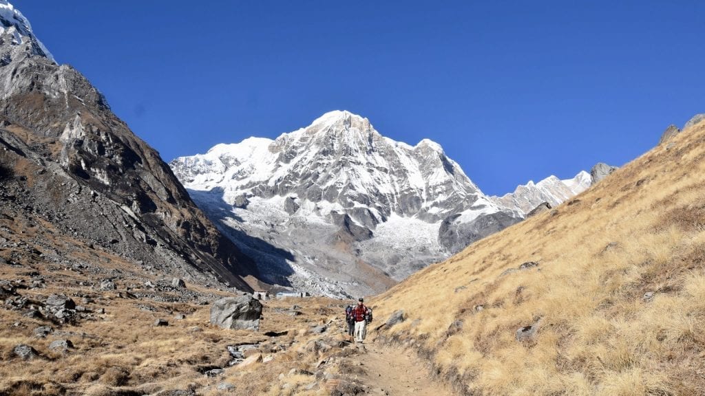 Last 10 minutes of Annapurna Sanctuary Trek.