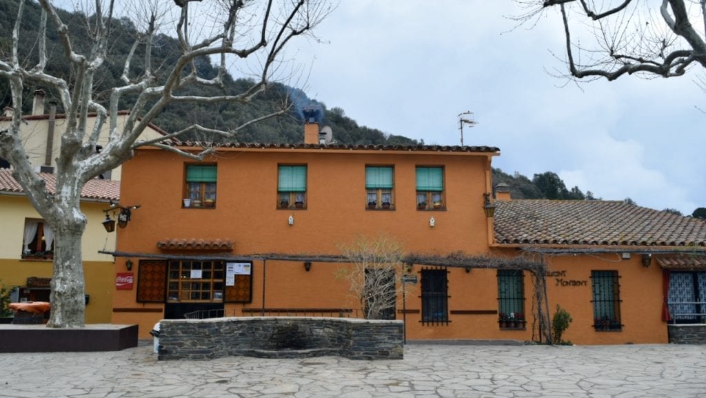 A pretty restaurant in Montseny. 