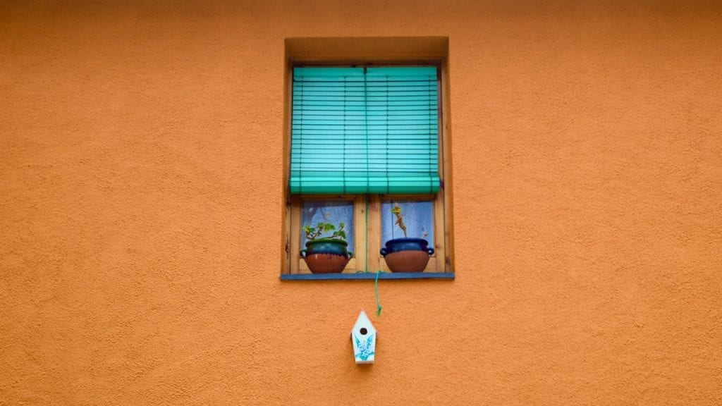 A colorful wall of Montseny, you can reach there from Barcelona as a day trip. 