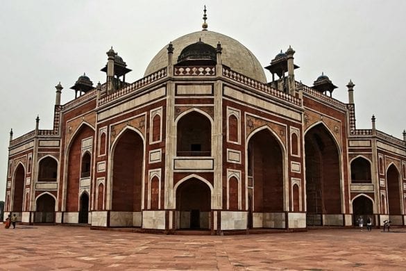 Humayun's Tomb from an Angle