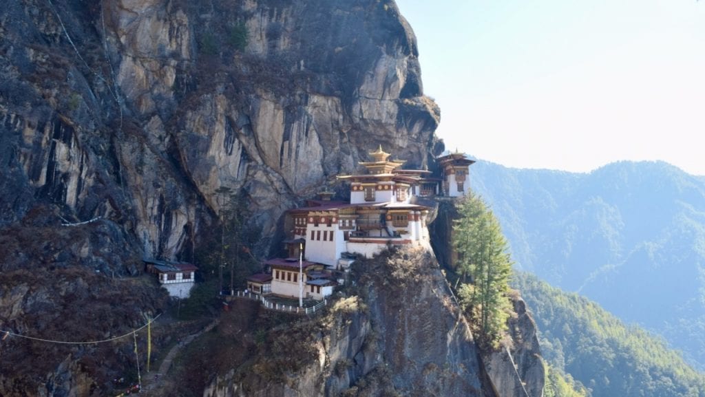 Taktsang monastery aka Tiger's nest is very near to me. 