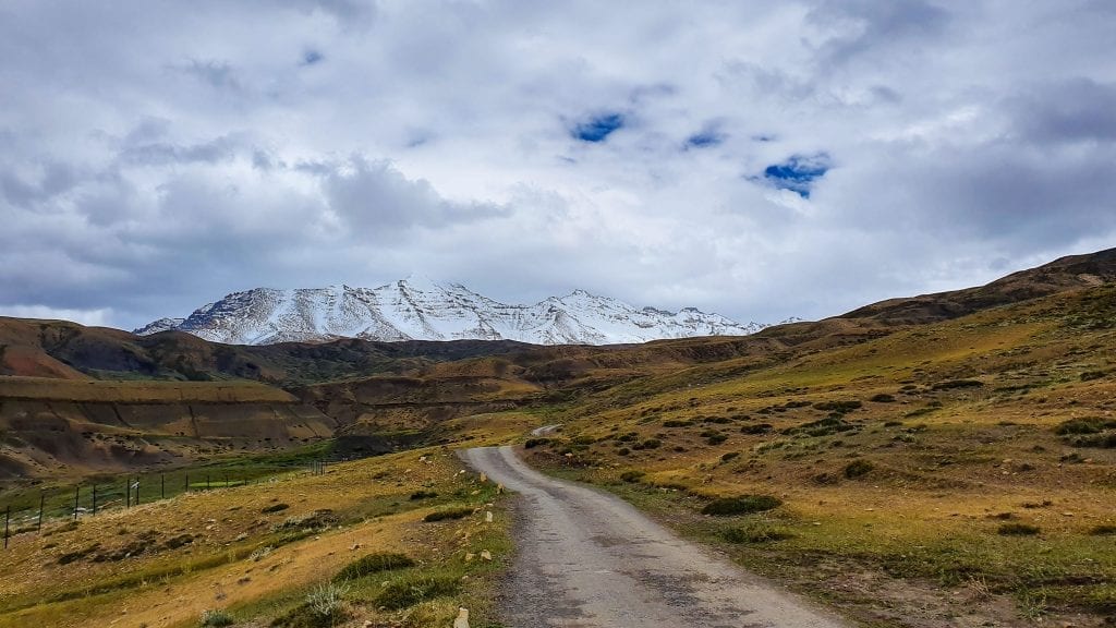 Chau Chau Mountain in Langza Village in Spiti Valley