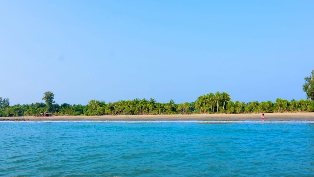 Chhera Island in Bangladesh