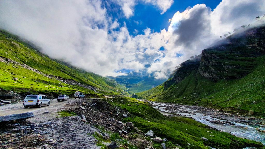 Beautiful nature in Himachal Pradesh. 