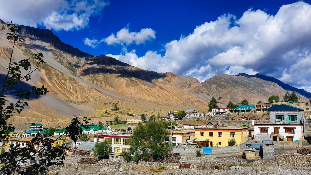 Fantastic View from Hotel Zangchuk in Kaza