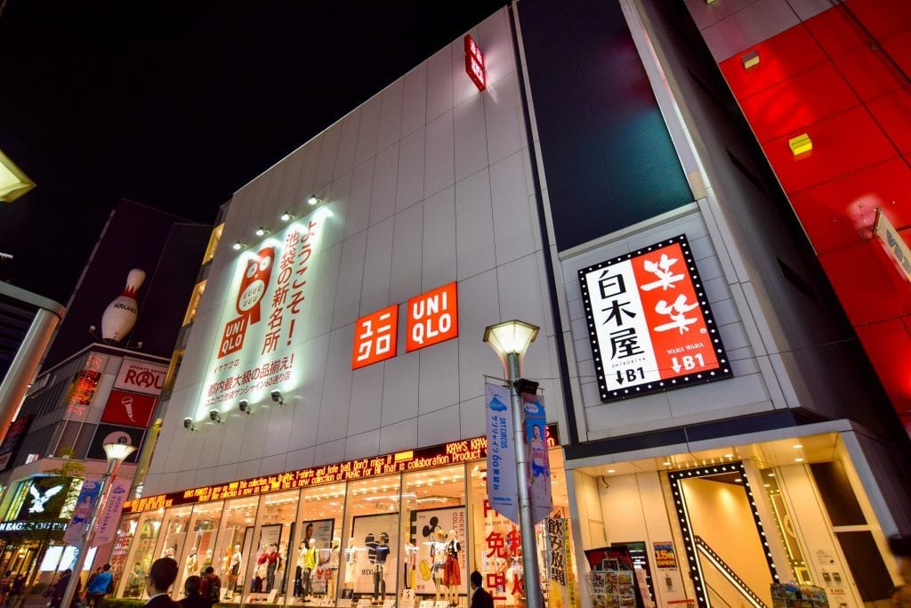 You should buy clothes from UNIQLO in Japan