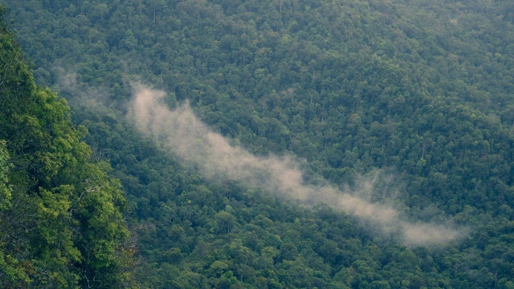 Clouds in Langkawi seen from Cable Car