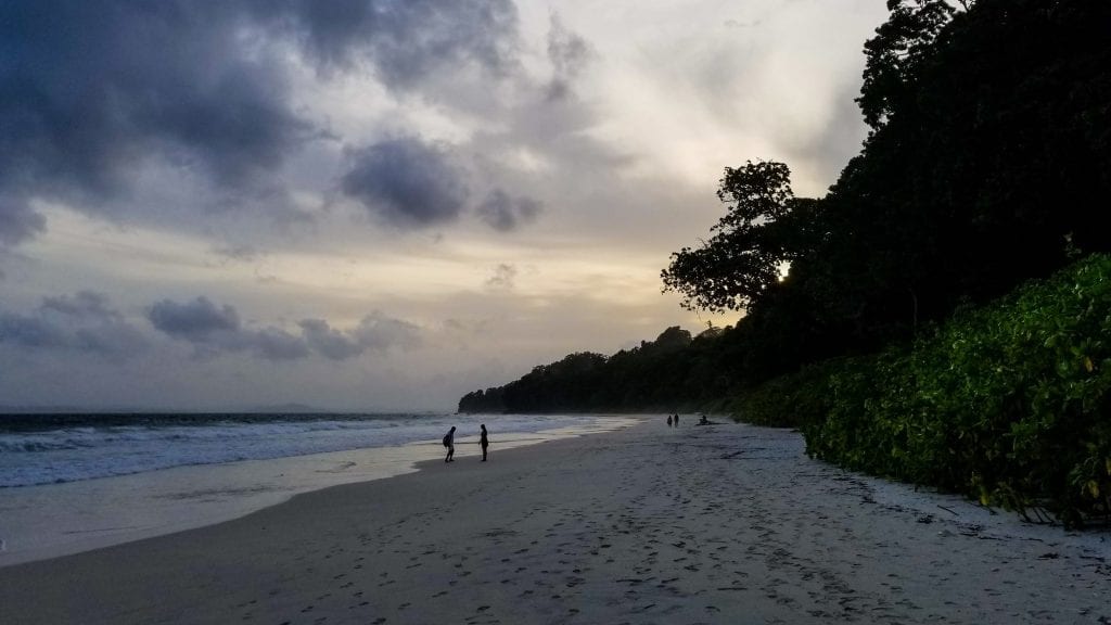 Sunset in Radhanagar Beach