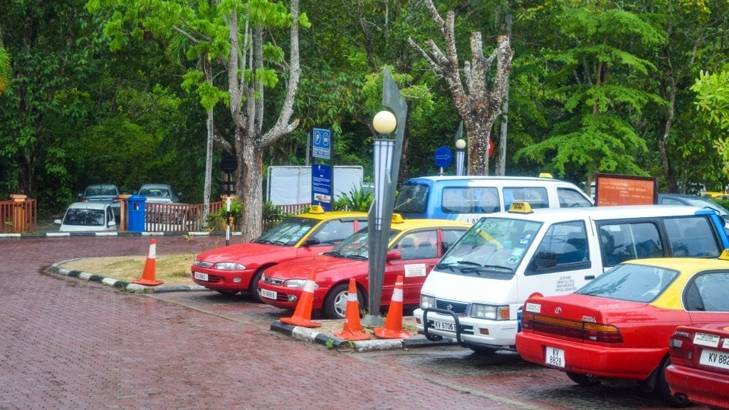 Red Taxi in Langkawi