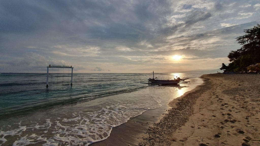 Beautiful Swing in Gili Air