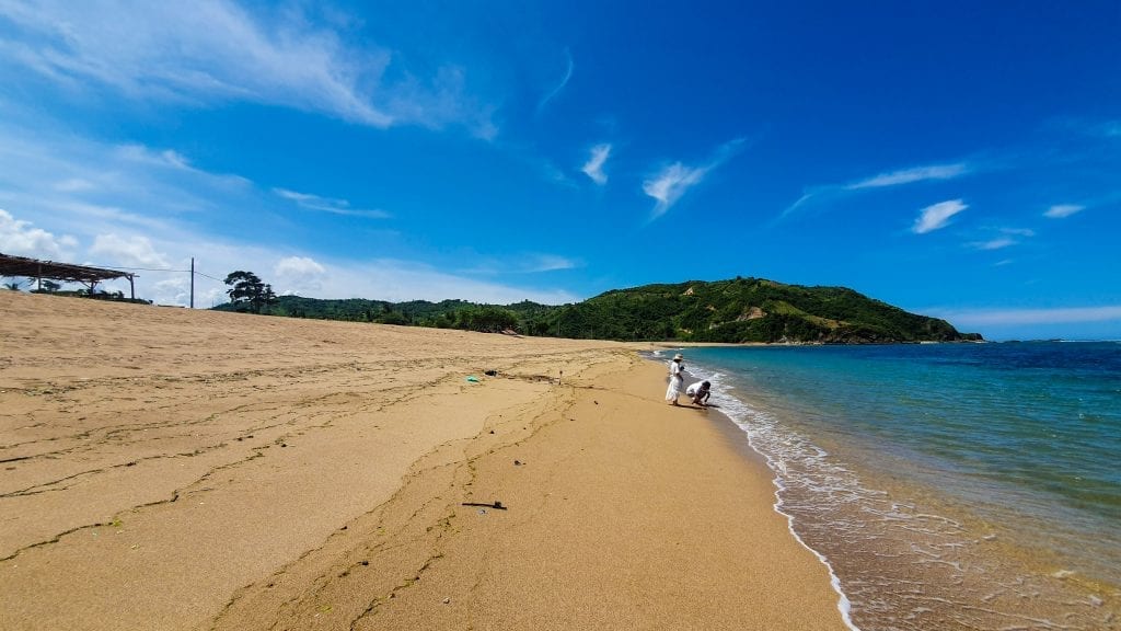 Areguling Beach in Lombok