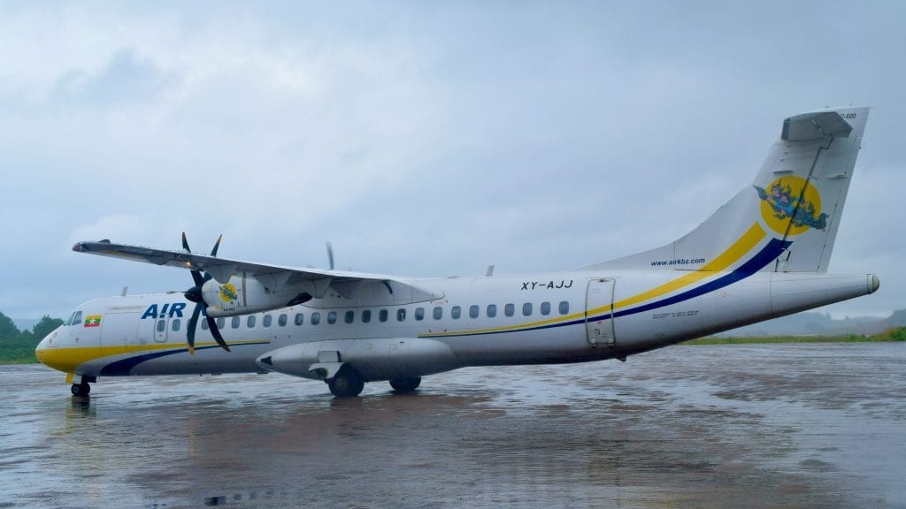 Domestic Flight in Myanmar