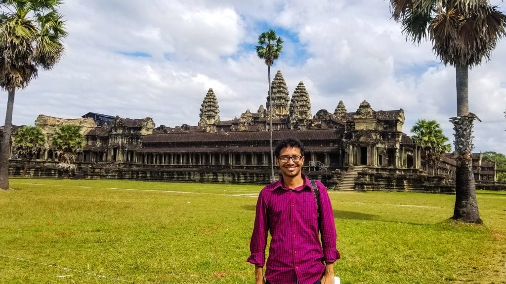 Fuad in Angor Wat