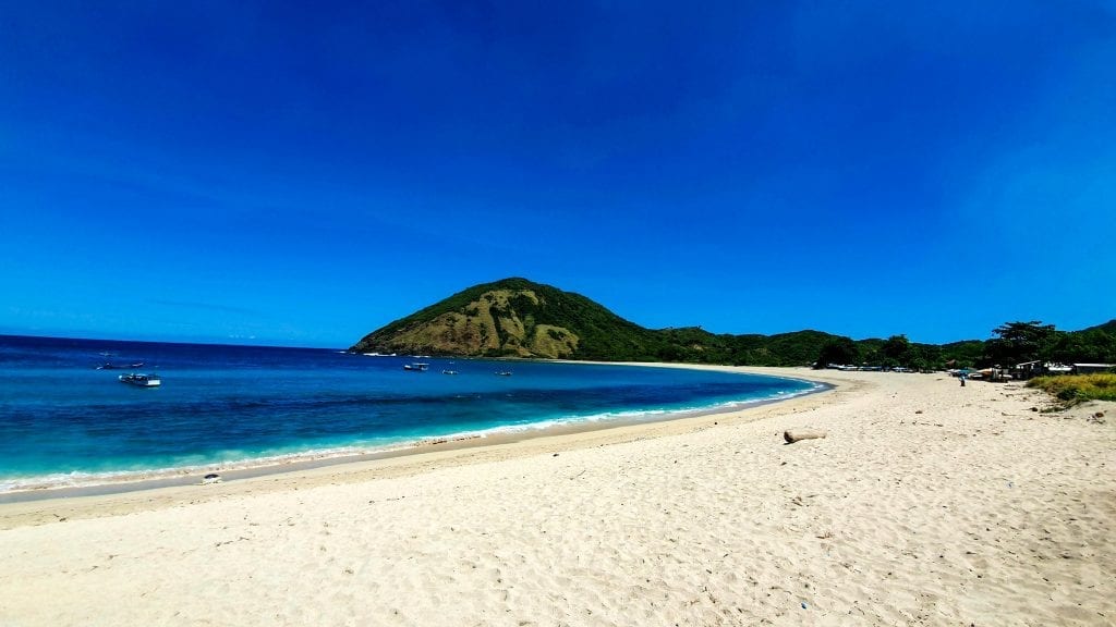 Mawun Beach in Lombok