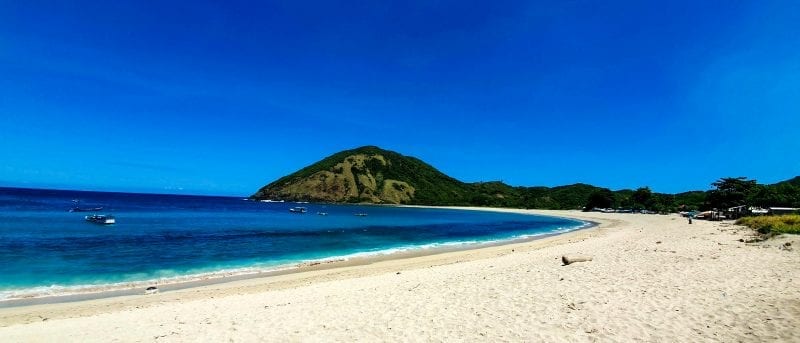 Mawun Beach in Lombok