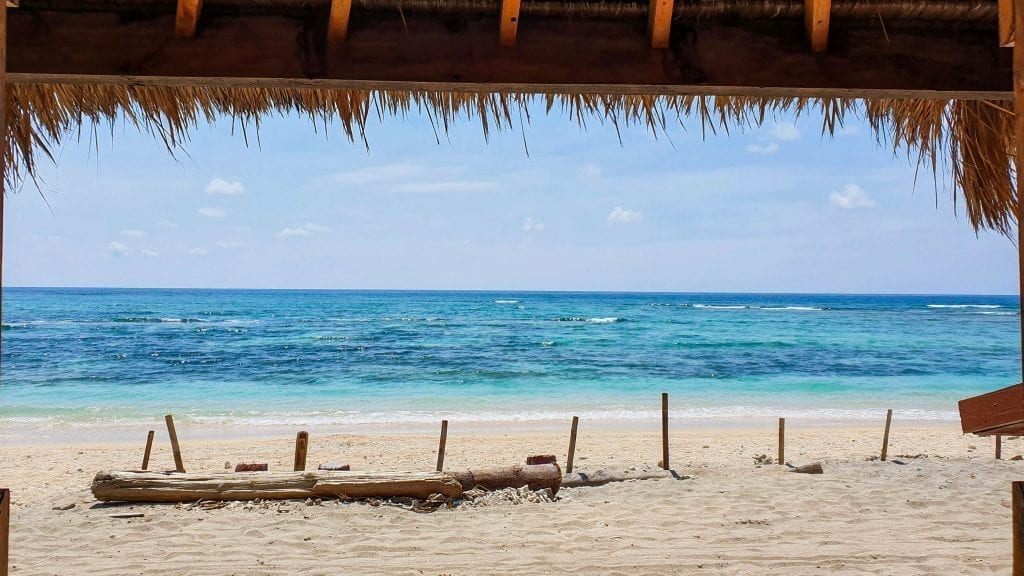 Relaxation from a hut on Gili Air