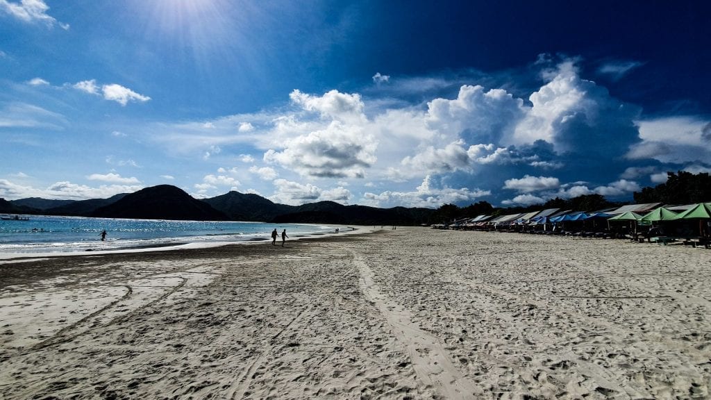 Selong Belanak Beach in Kuta Lombok