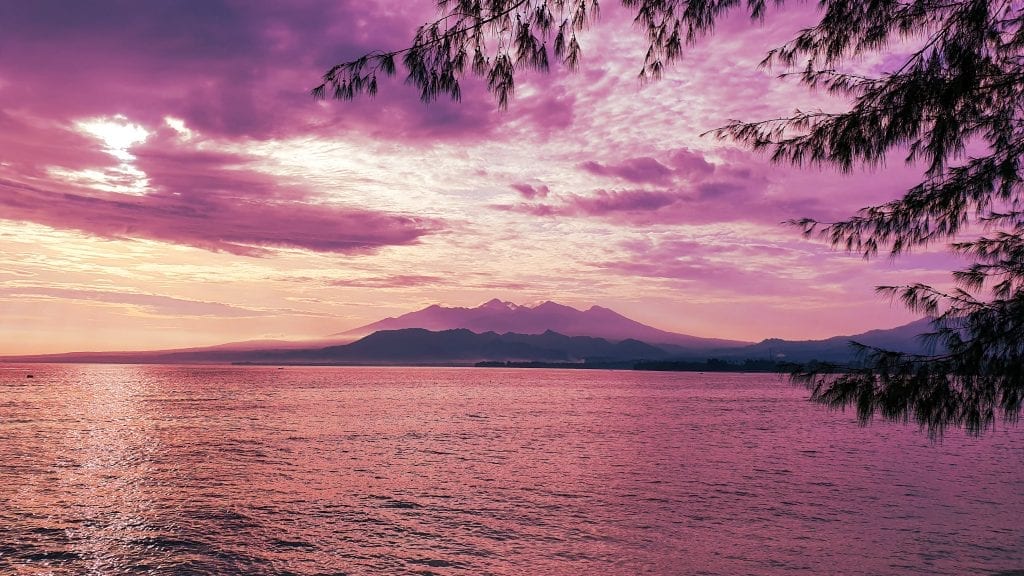 Sunrise in Gili Air