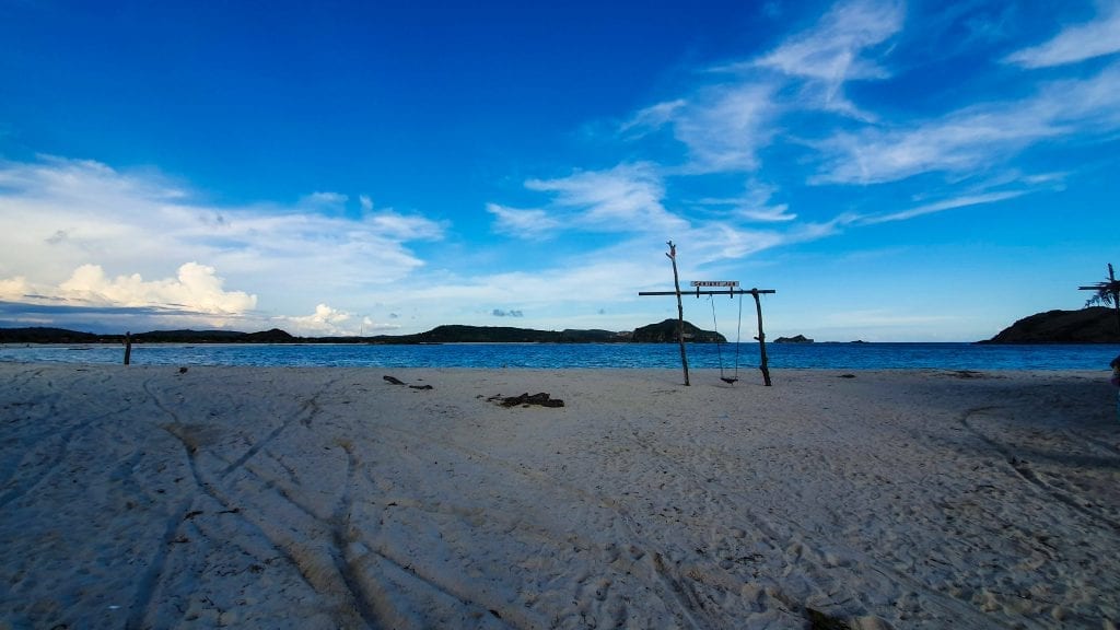 Swing in Tanjung Aan