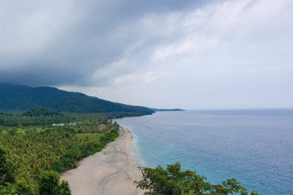 Top View of Senggigi Beach