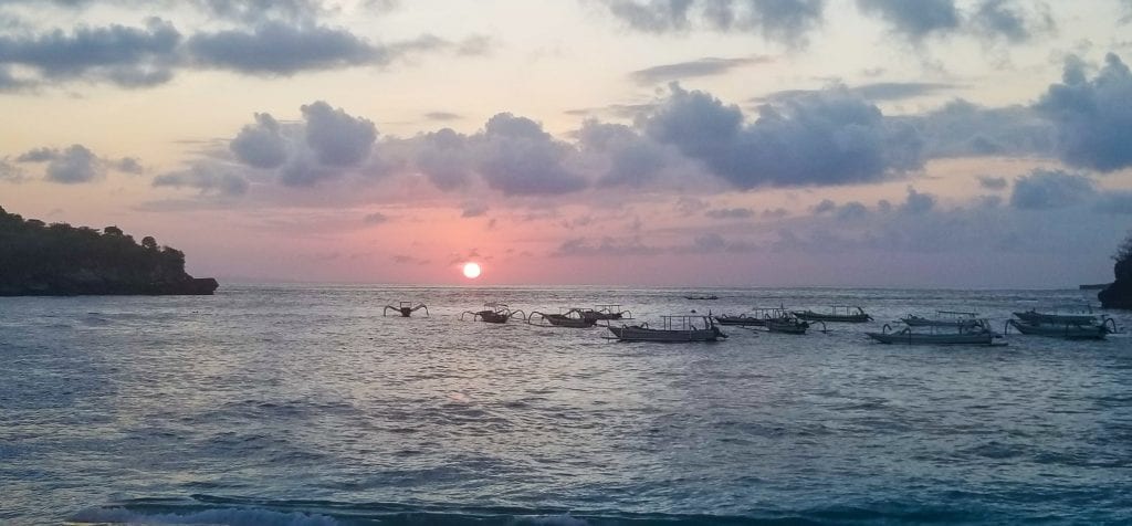 Crystal Bay in Nusa Penida