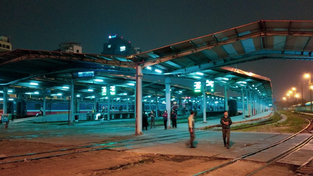 Inside Hanoi Train Station