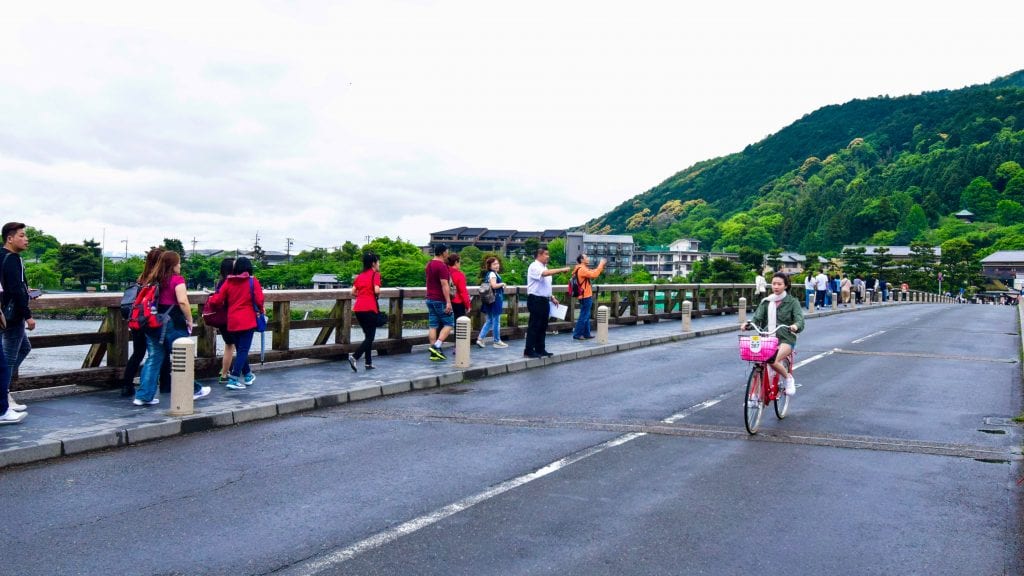 Togetsukyo Bridge in Arashiyama