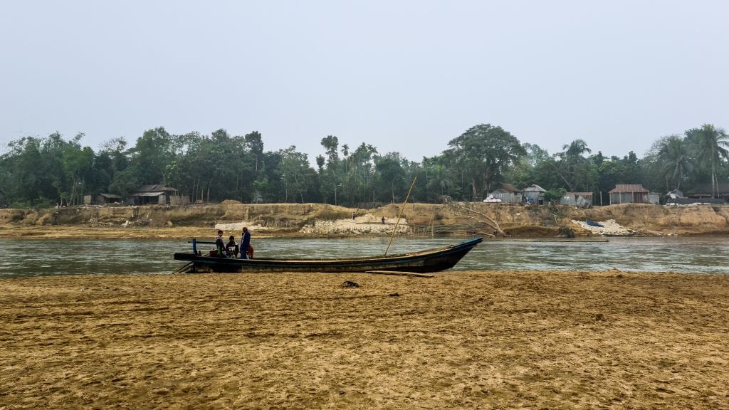 Boat For Crossing River in Bangladesh