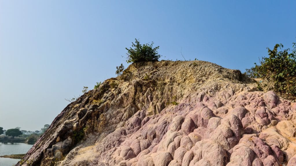 Colorful Clay Mountain in Birishiri