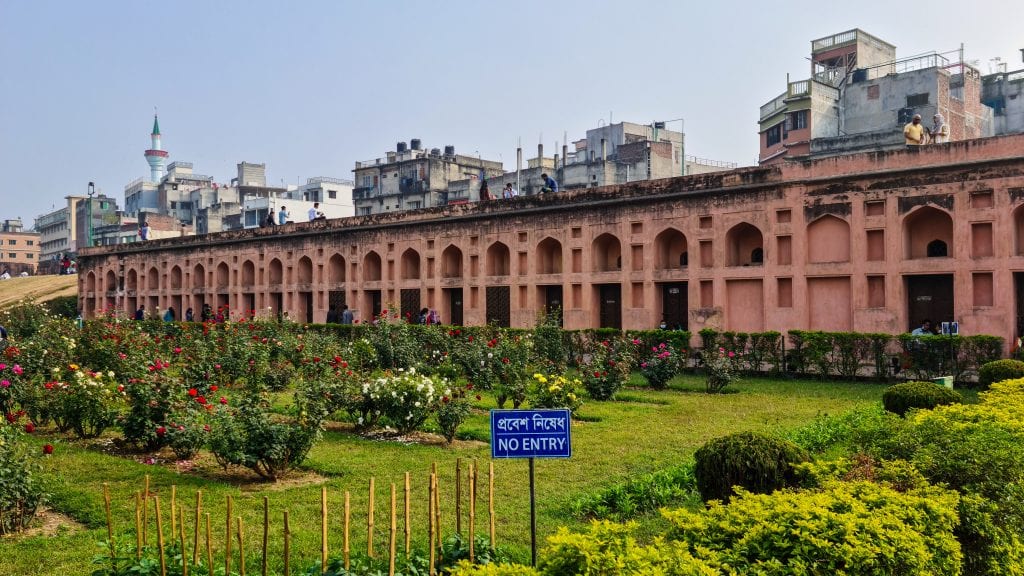 Inner part of Lalbag Killa in Dhaka