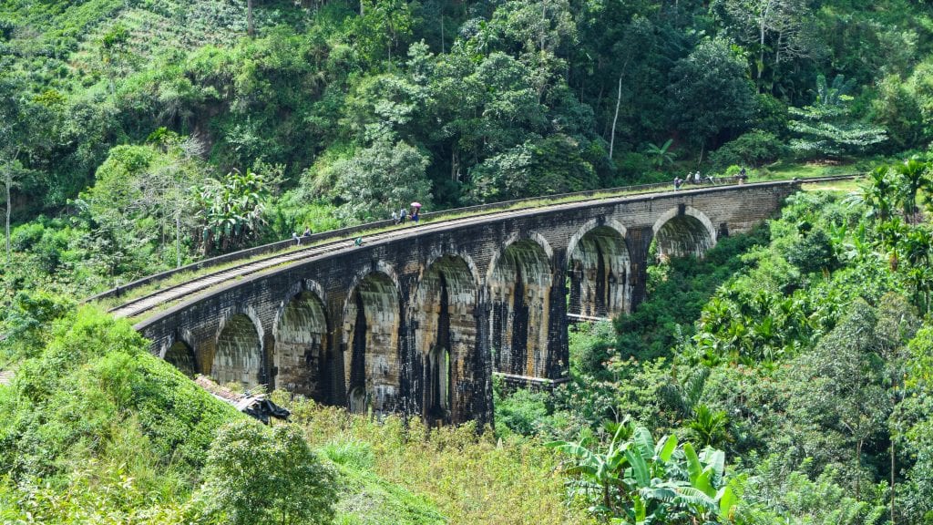 Nine Arch Bridge in Ella, Sri Lanka