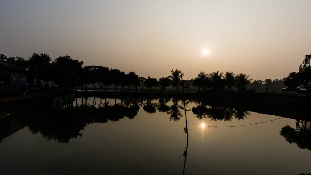 Pond in Birishiri