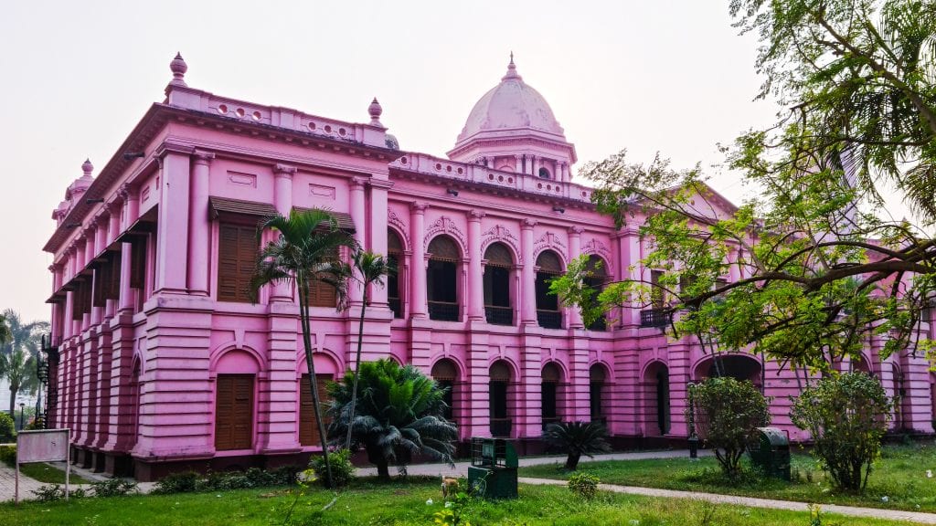 Rear view of the Ahsan Manzil - Best places to visit in Dhaka