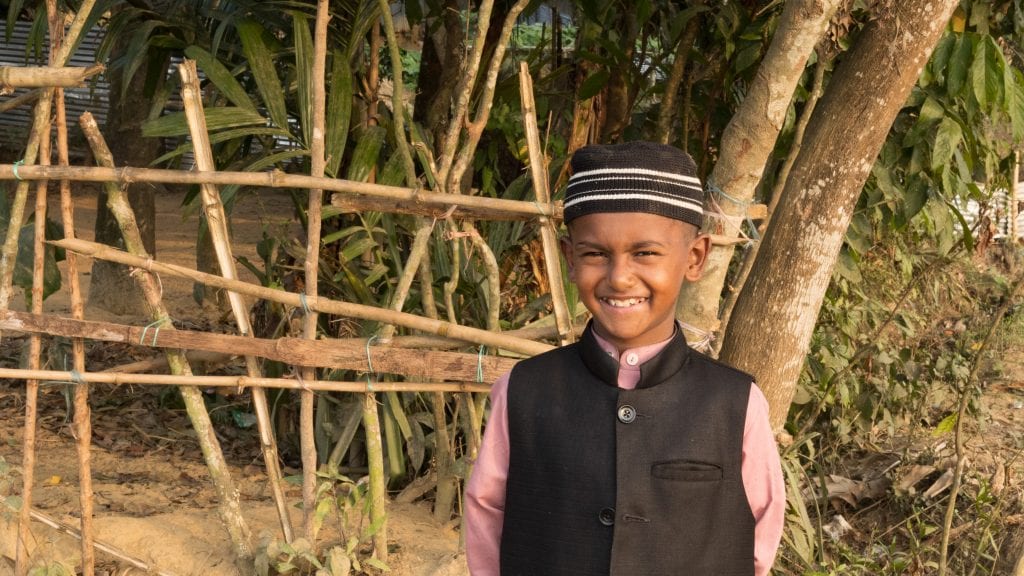 Smiling Kid in Bangladesh