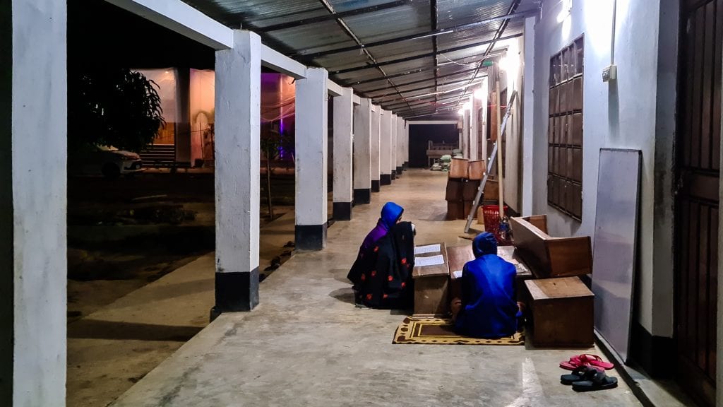Students Studying in a Madrasa of Bangladesh