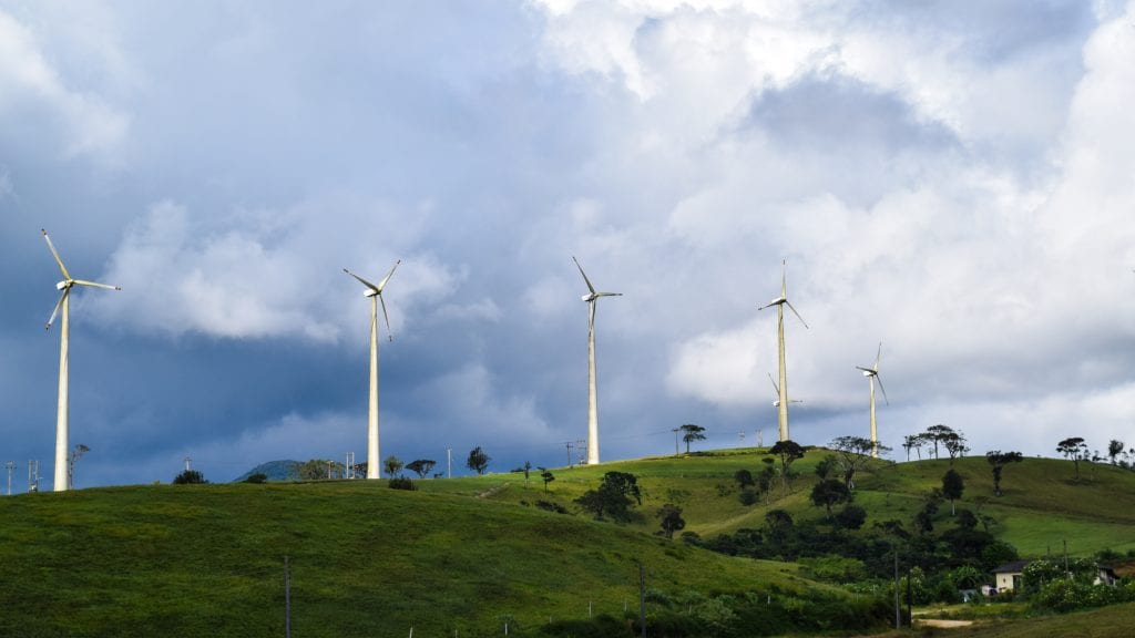 Ambewela Wind Power in Sri Lanka