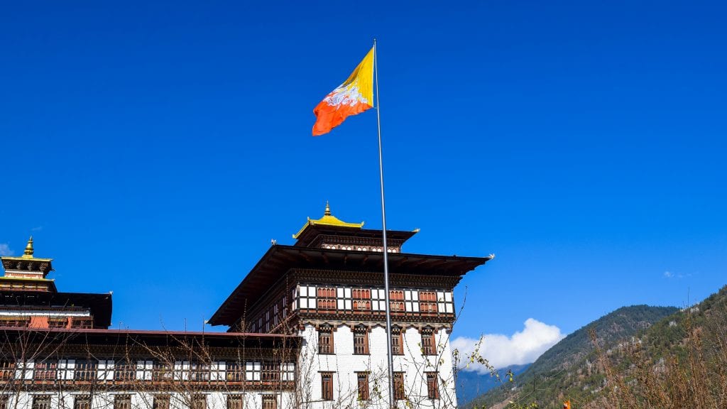 Flag of Bhutan