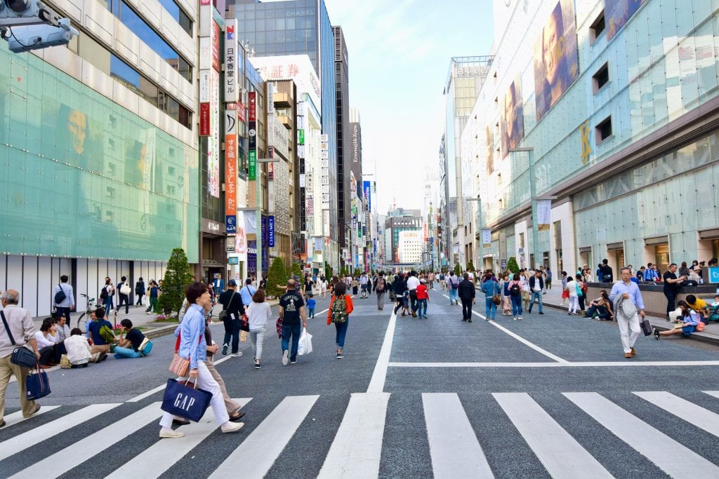 Ginza - 4 Days Tokyo Itinerary