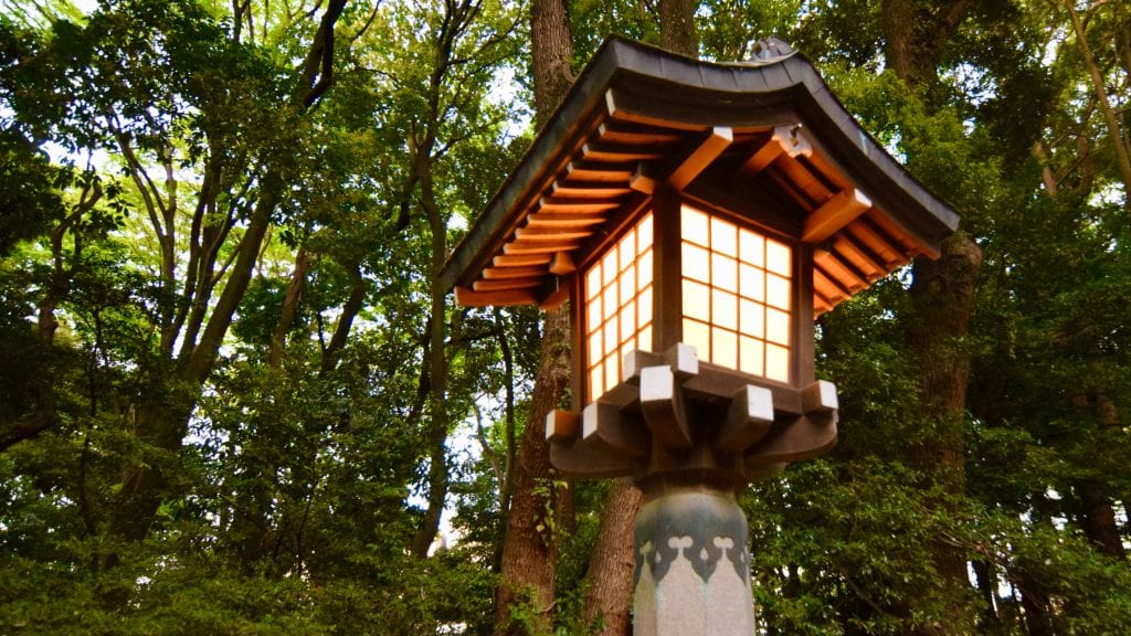 Lamp Post near Meiji Jingu