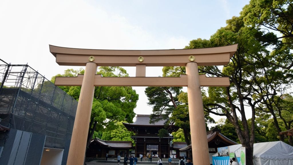 Meiji Jingu Torii Gate