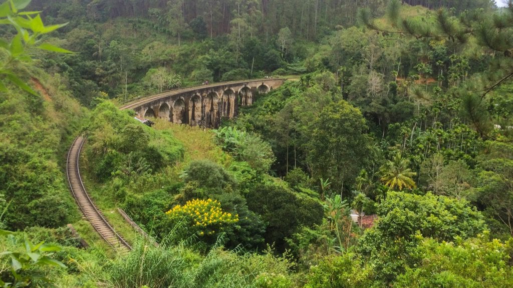 Nine Arch Bridge in Demodara, Sri Lanka