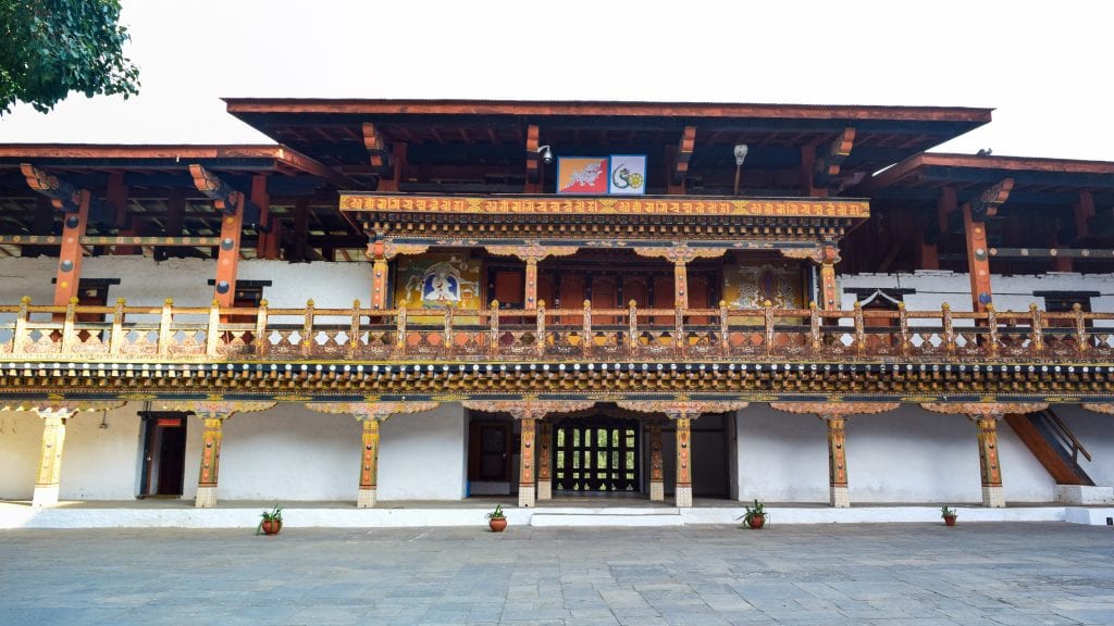 Punakha Dzong Compound of Bhutan