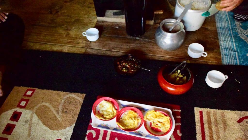 Breakfast in Phobjikha Valley