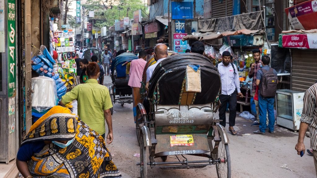 Entering Old Dhaka