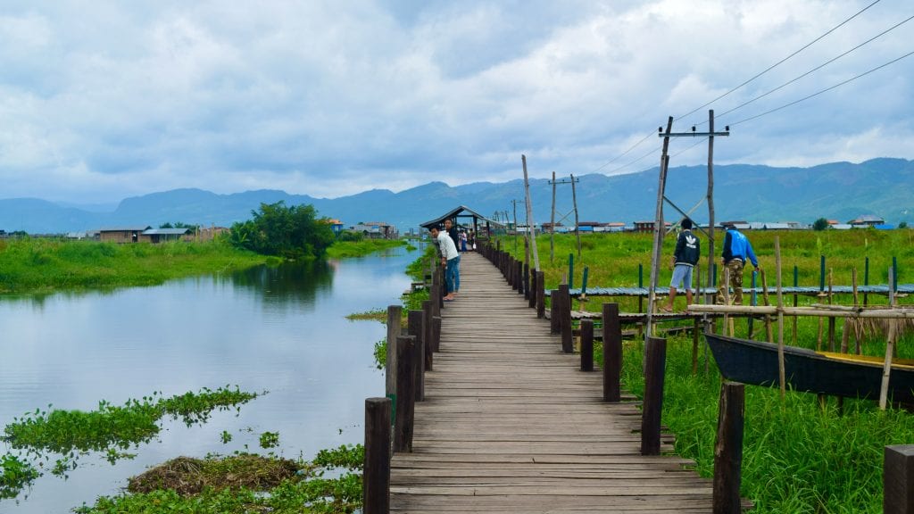 Boat Jetty Inle Lake