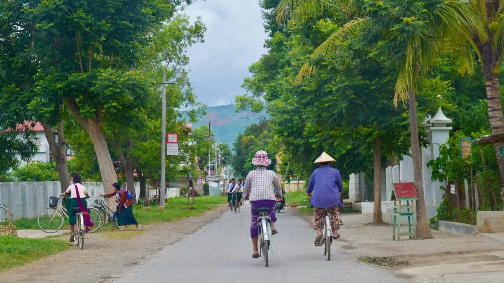 Street of Inle Lake