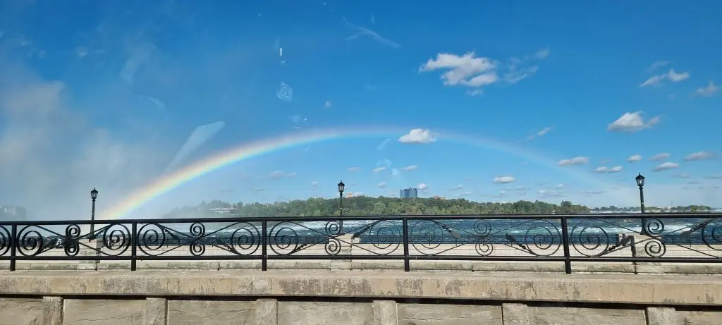 Rainbow in Niagara Falls